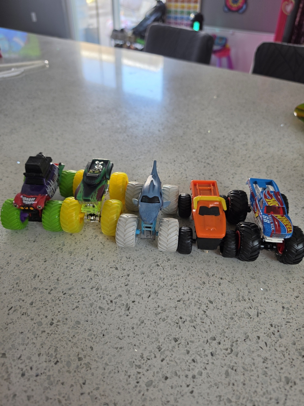 Kids Monster Truck Toy Set - Multi-Color